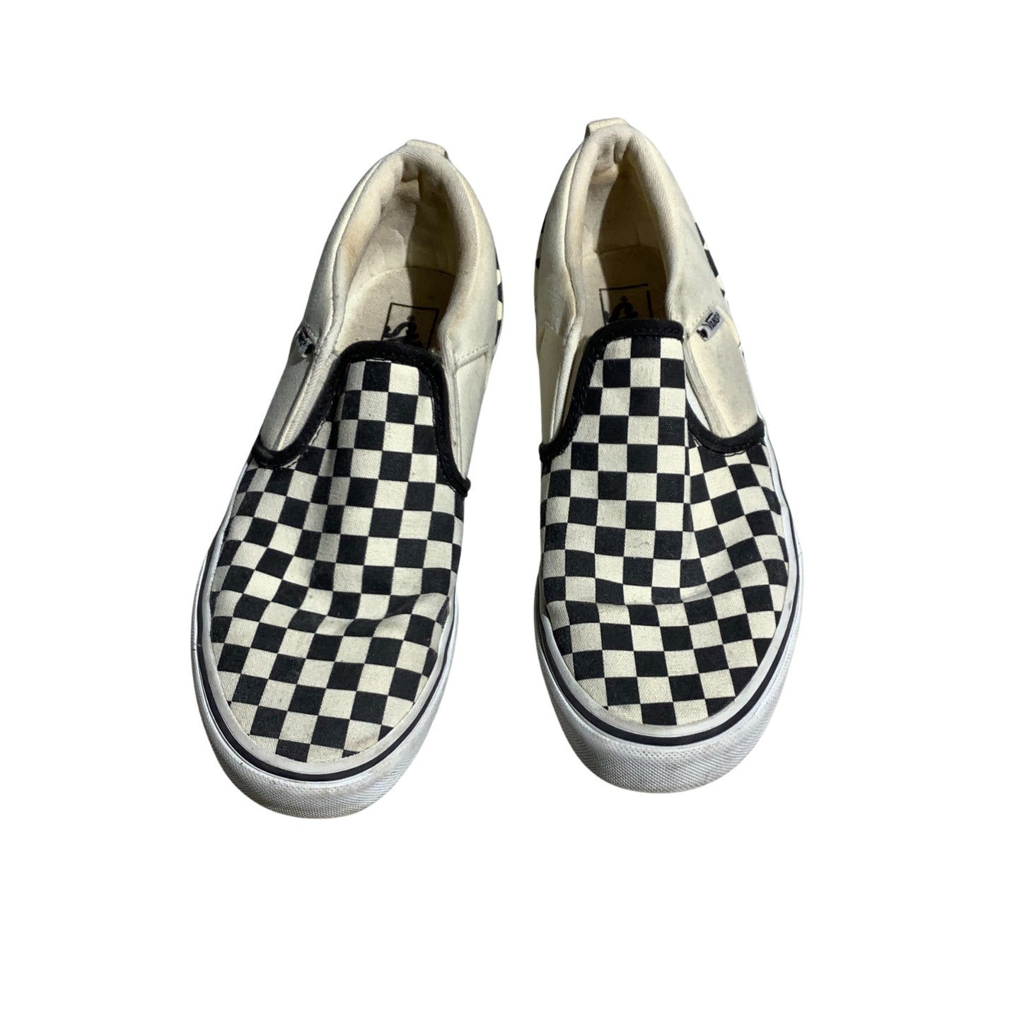 Vans Asher Slip-On Sneakers Checkerboard Child Size 5.5 — Classic, Skate, Canvas