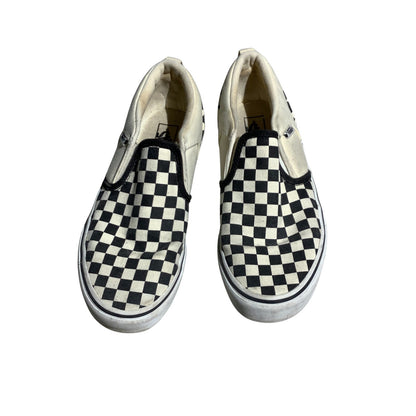 Vans Asher Slip-On Sneakers Checkerboard Child Size 5.5 — Classic, Skate, Canvas
