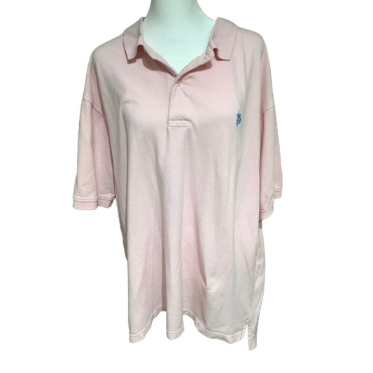 U.S. Polo Assn. Pink Polo Shirt 2XL - Classic Fit, 100% Cotton