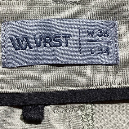 VRST Golf Pants Men’s Size 36W 34L Khaki — Stretch, Performance, Casual