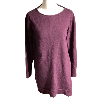 Eileen Fisher Wool Tunic Sweater Women’s Petite Large— Wool, Minimalist, Classic