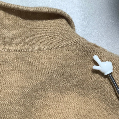 Karen Scott Womens Size M Wool Coat – Toggle Button Front, Long Sleeve, Casual