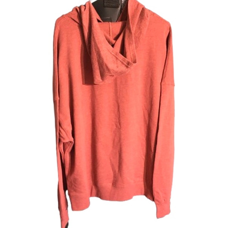 Seven7 Light Red Hoodie Size XXL - Cozy, Minimalist, Athleisure