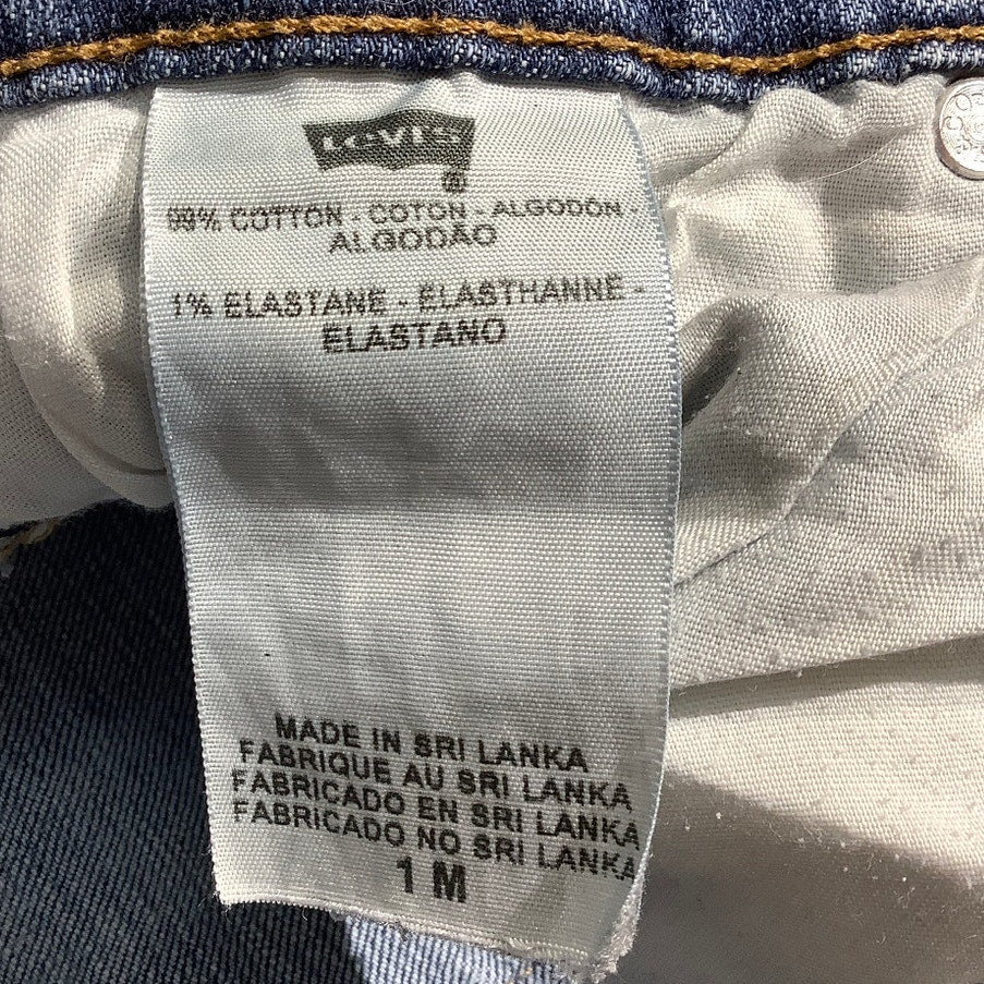 Levi's 524 Too Superlow Skinny Jeans Women's Size 1M— Y2K, Casual, Everyday