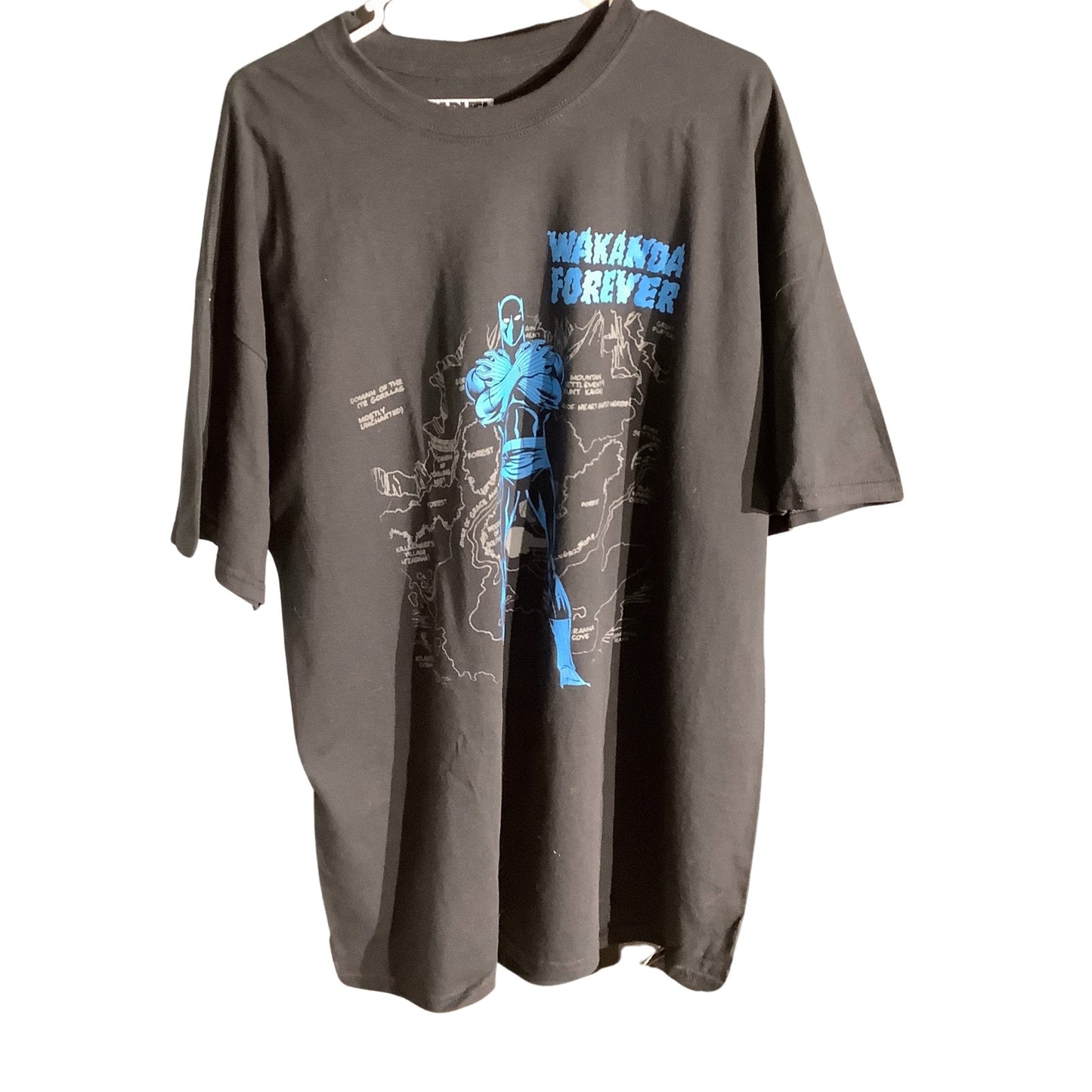 Marvel BlackPanther Wakanda Forever T-Shirt Men’s 2XL— Graphic, Cotton, Casual