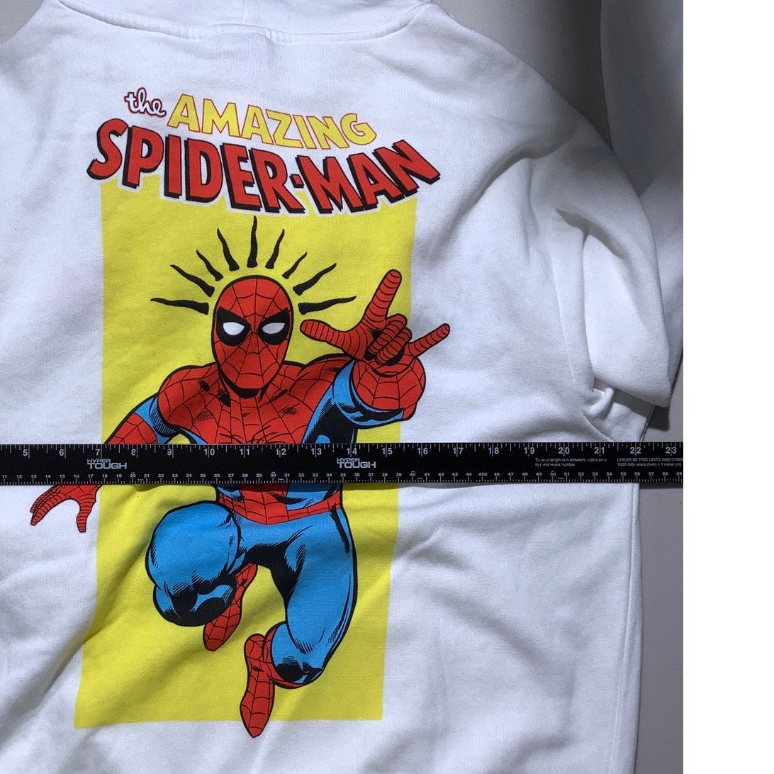 Marvel The Amazing Spider-Man Hoodie Men’s Size L — Comic, Superhero, Casual