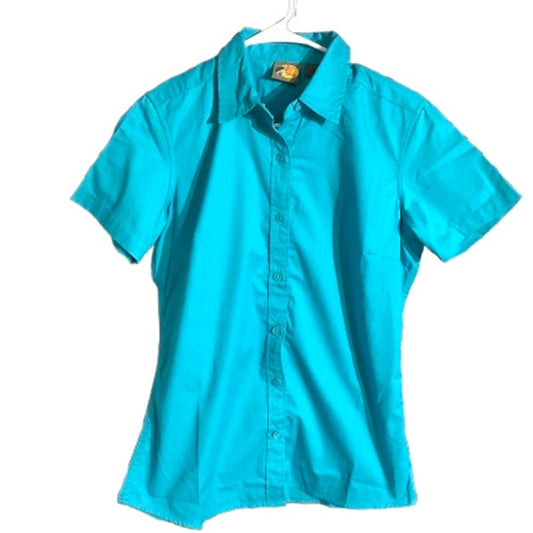 Bass Pro Shops Button-Up Shirt Women’s Size M- Lightweight, Summer, Casual