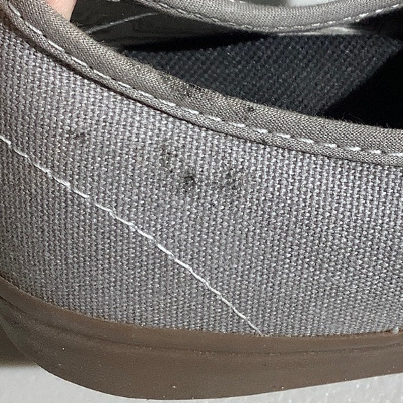 Reef Landis 2 Light Gray Canvas Sneakers Men’s Size 11 — Casual, Surf, Skate
