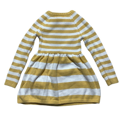 Cynthia Rowley Sweater Dress Child Size 3T – Cozy, Striped, Woodland