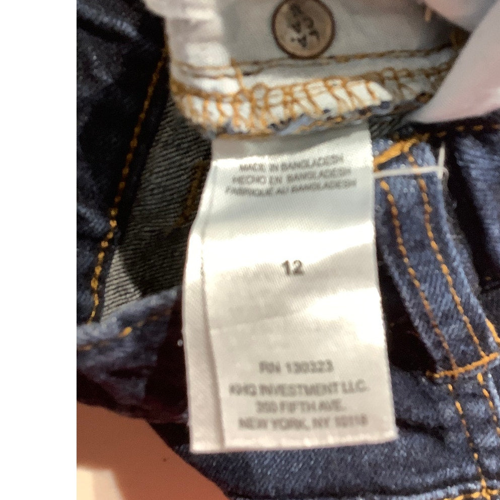Lucky Brand Dark Denim Skinny Jeans Child Size 12 - Classic, Durable, Everyday