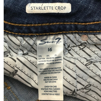 Seven7 Starlette Crop Jeans Size 16 - Casual, Trendy, Streetwear