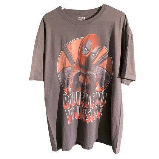 Marvel Deadpool T-Shirt Size XL – Streetwear, Graphic Tee, Comic Style