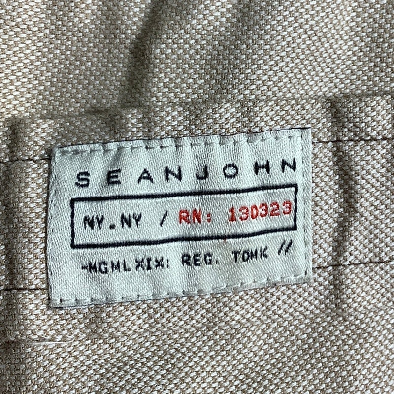 Sean John Men’s Button Down Shirt 3XL — Casual, Streetwear, Classic