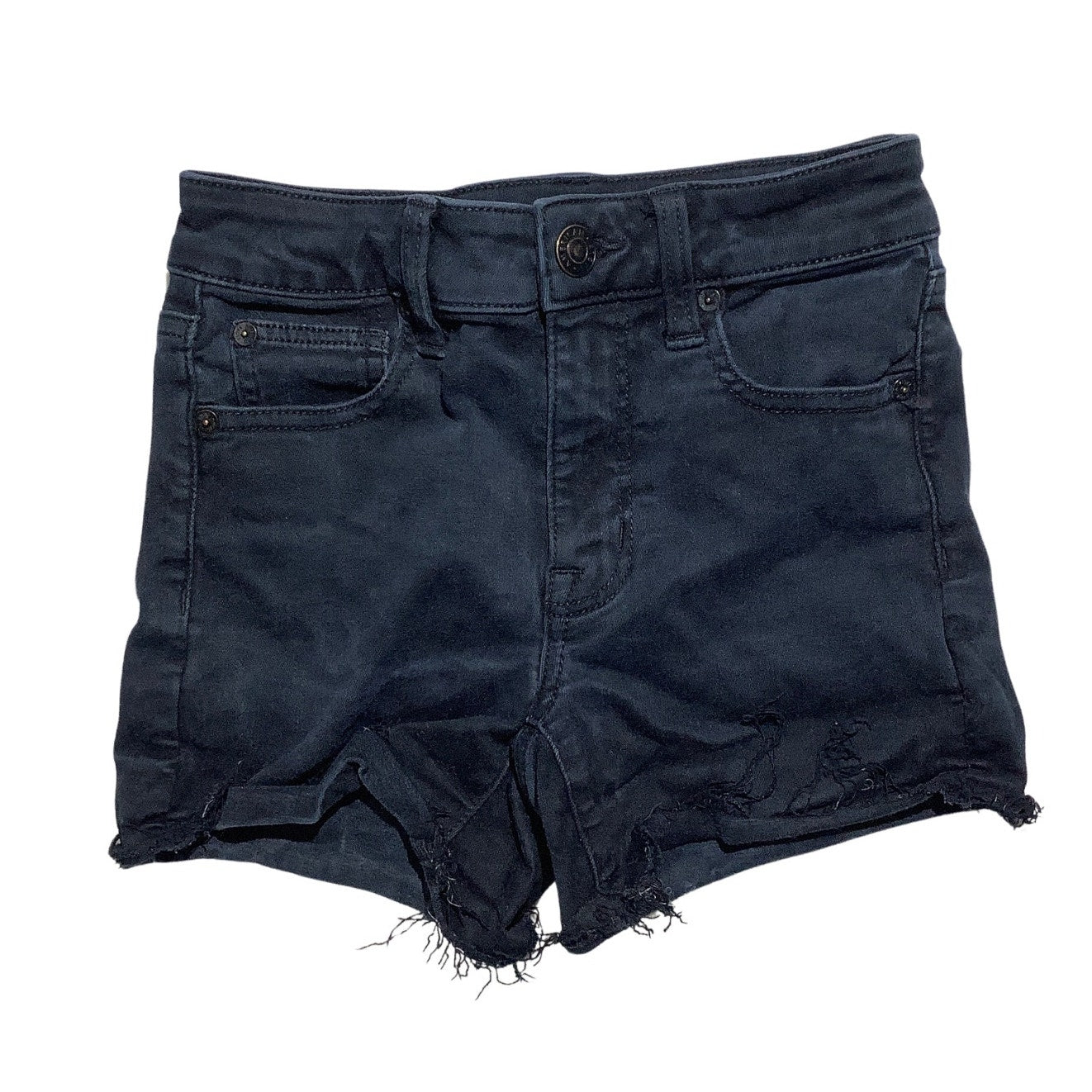 American Eagle Cut Off Denim Jean Shorts Women’s Size 00 — Y2K, Festival, Casual