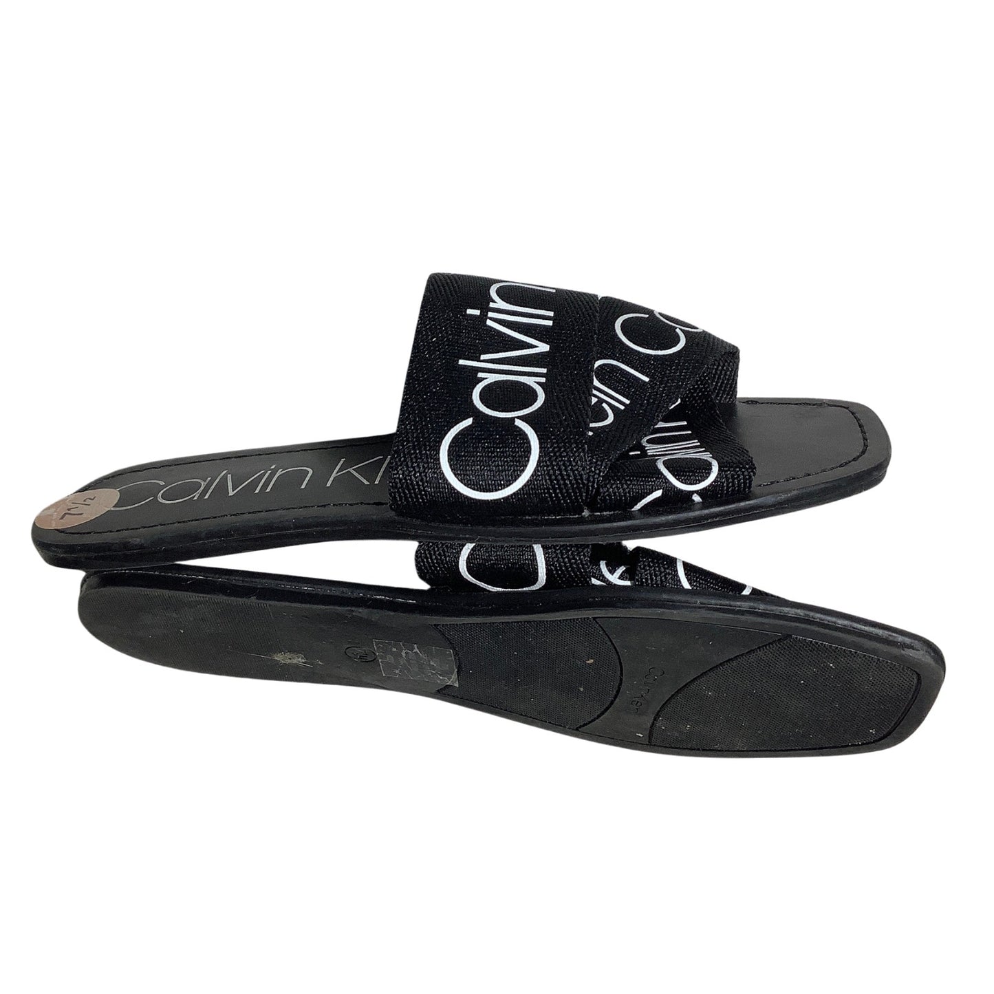 Calvin Klein Slide Sandals Women’s Size 7.5M — Casual, Designer, Summer