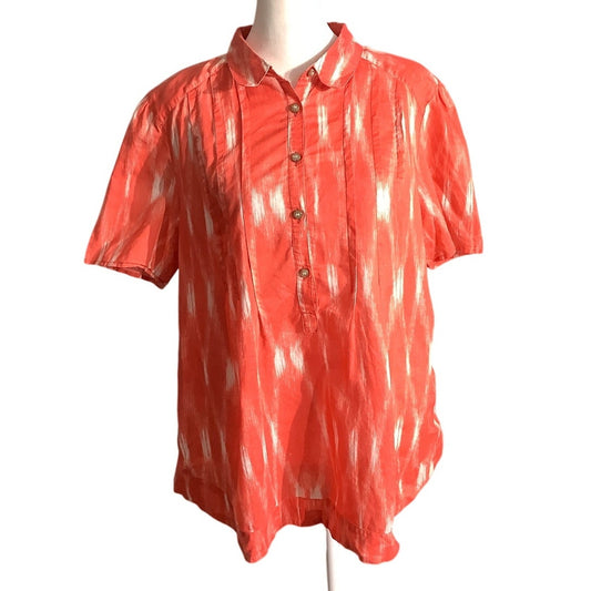 Talbots Cotton Blouse Women’s Size Large - Breezy, Classic, Summer-Ready