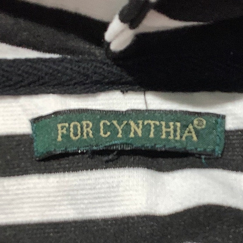 For Cynthia Striped Nautical Jacket Women’s L — Button Up, Hooded, Casual