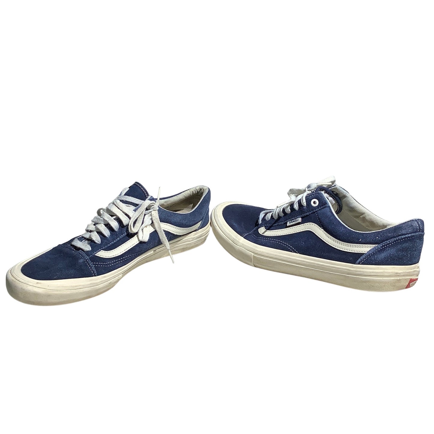 Vans Old Skool Navy Blue Suede Sneakers Men 12 — Skate, Classic, Streetwear