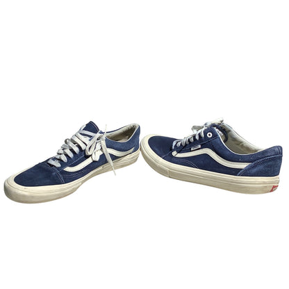 Vans Old Skool Navy Blue Suede Sneakers Men 12 — Skate, Classic, Streetwear
