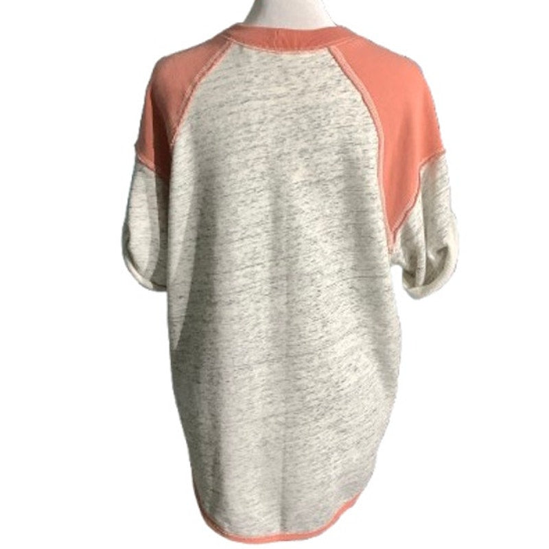 Abercrombie & Fitch Crew Neck Raglan Top Size M — Super Soft, Cozy, Sporty