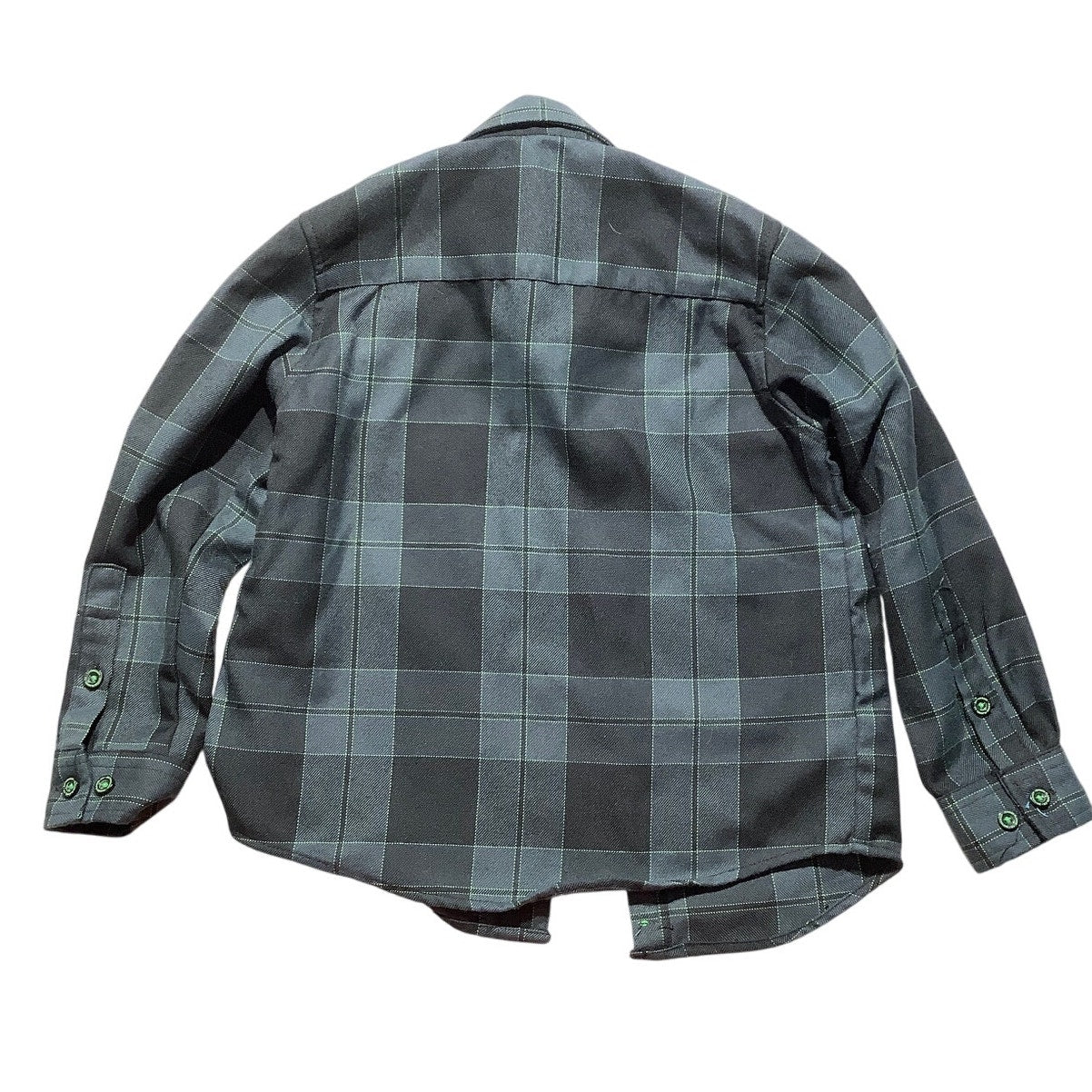 Dixxon Youth Division Plaid Flannel Shirt Child XS – Long Sleeve, Casual, Cotton