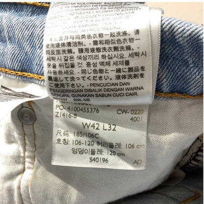 Levi’s 505 Regular Fit Jeans Men’s Size 42x32 –Light Wash, Straight Leg, Classic