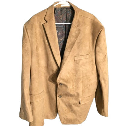 Ralph Lauren Men's Tan Blazer Size 52R - Classic, Preppy, Business