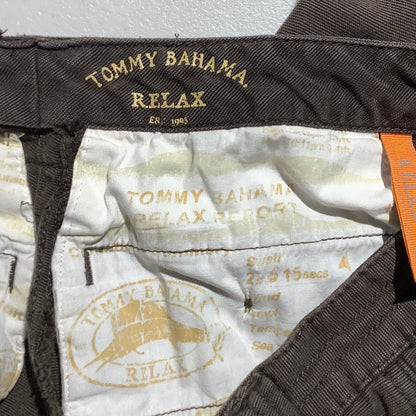 Tommy Bahama Brown Cargo Shorts Mens Size 36 Relax Fit — Casual, Utility, Summer