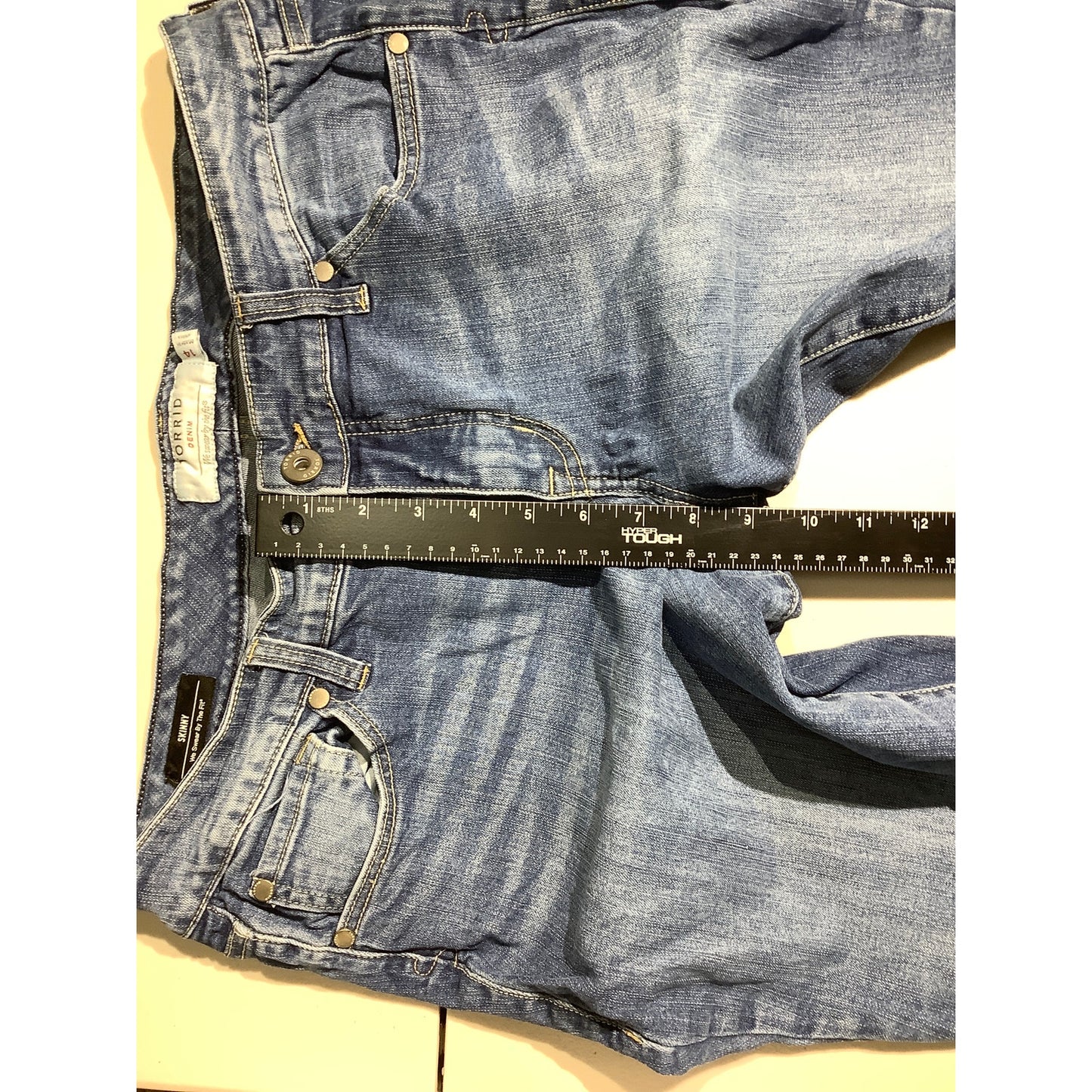 Torrid Denim Blue Skinny Jeans Women’s Size 14 — Casual, Stretch, Everyday