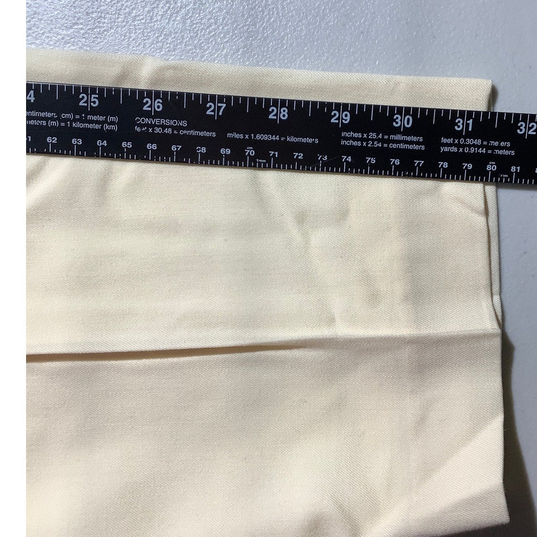 Liz Claiborne Cream Dress Slacks Women 10 — 100% Wool, Career, Classic