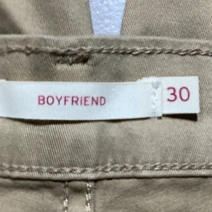 Levi's Boyfriend Pants Women's Size 30W x 27L Khaki — Casual, Classic, Everyday