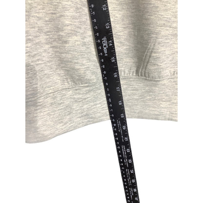 Abercrombie Kids Light Gray Child 13/14 1/4 Zip Hoodie - Casual, Cozy, Stylish