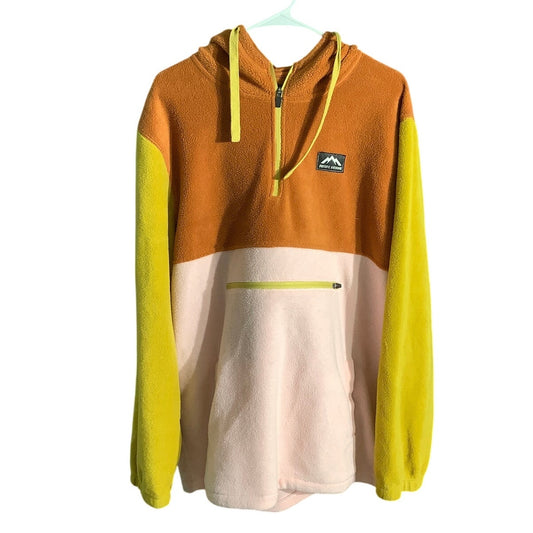 Massive Outdoor Colorblock Hoodie Men’s Size XL – Bold, Warm, Sporty