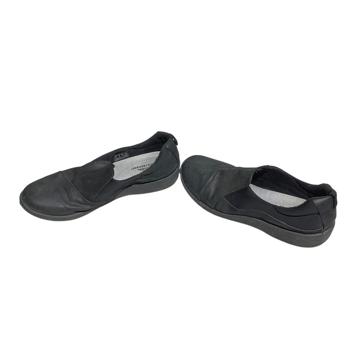 Clarks Sillian Paz Slip-On Shoes Black Women’s 8 — Comfort, Casual, Everyday