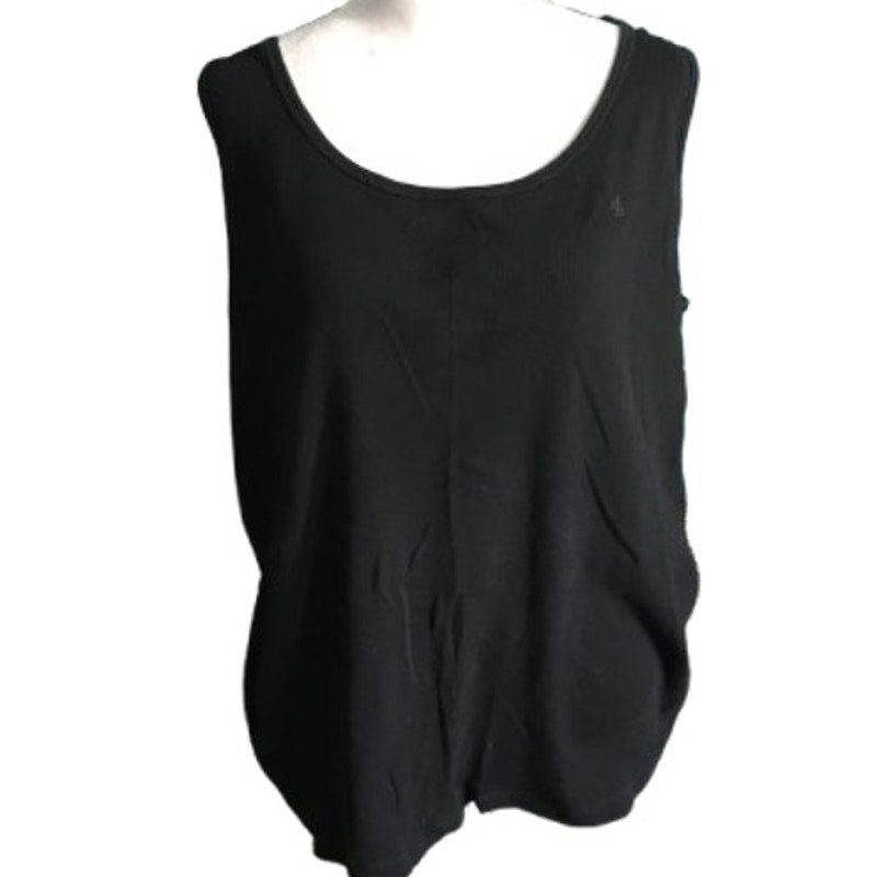Lauren Ralph Lauren Black Tank Top Size 2X – Minimalist, Classic, Comfortable