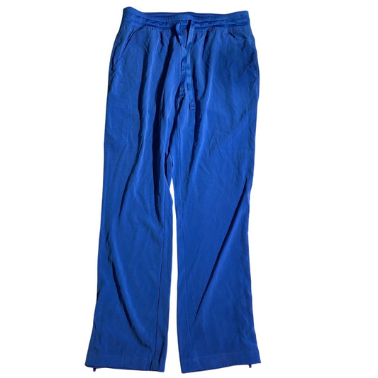 Pure Bright Blue Scrub Pants Size M – Athleisure, Workwear, Comfortable