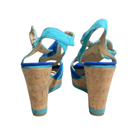 Enzo Angiolini Platform Wedges Women Size 5.5  — Y2K, Resort, Statement