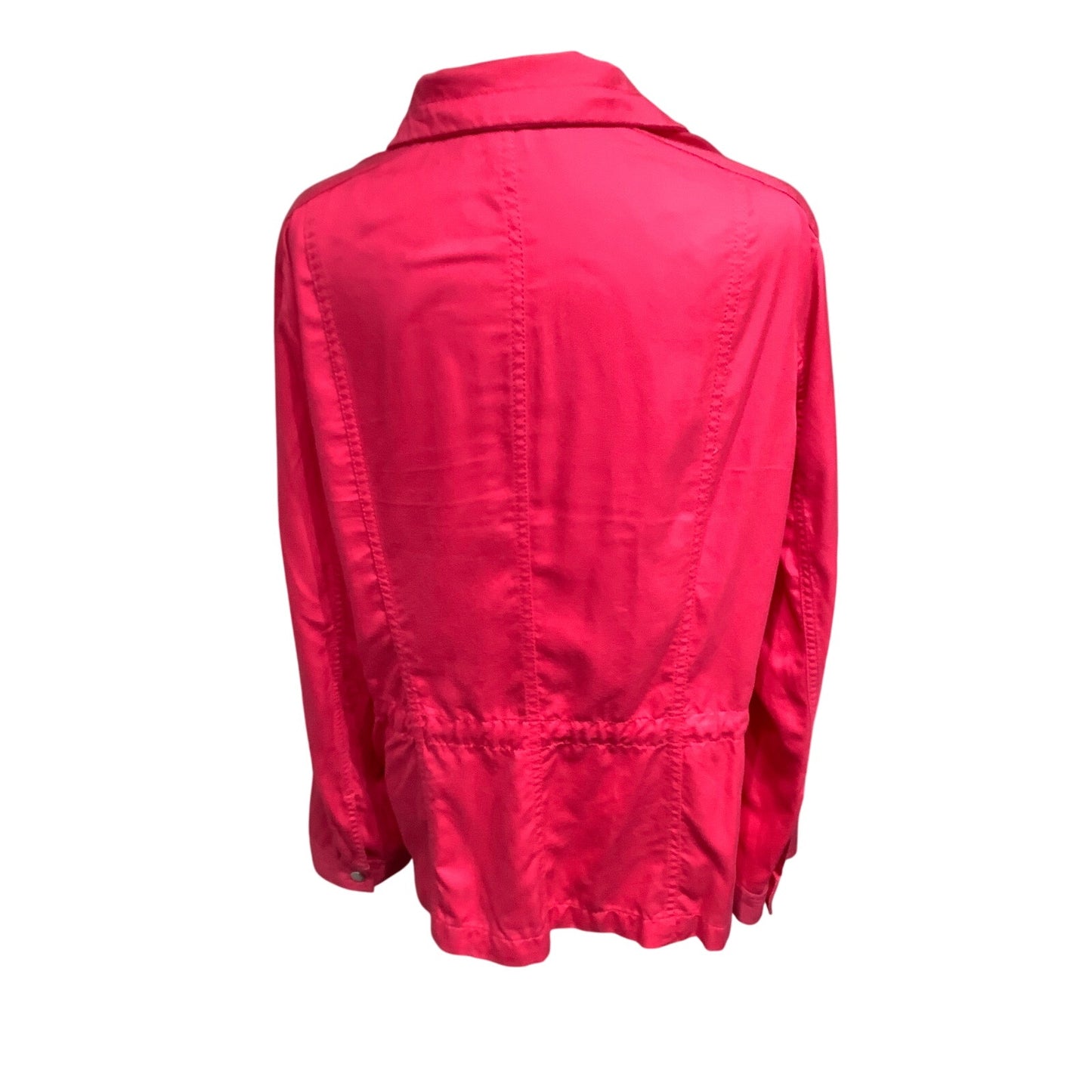 Talbots Large Hot Pink Lightweight Spring Jacket – Classic, Bright, Casual