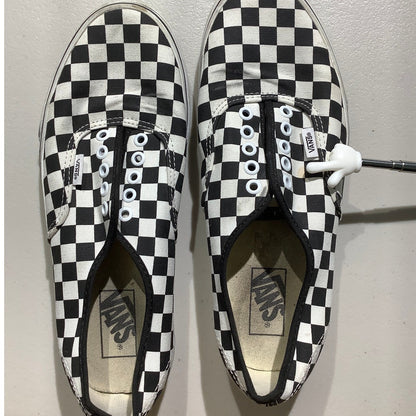 Vans Checkerboard Lace-Up Shoes 9 Men / 10.5 Women – Classic, Skate, Casual