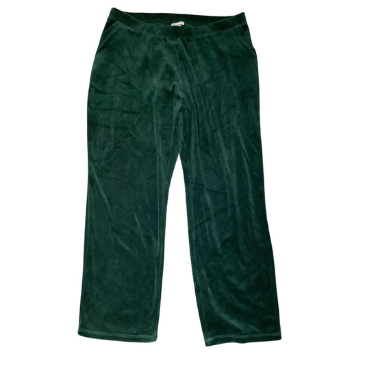 Catherines Velvet Sweatpants Size 1X (16/20W) - Athleisure, Cozy, Chic