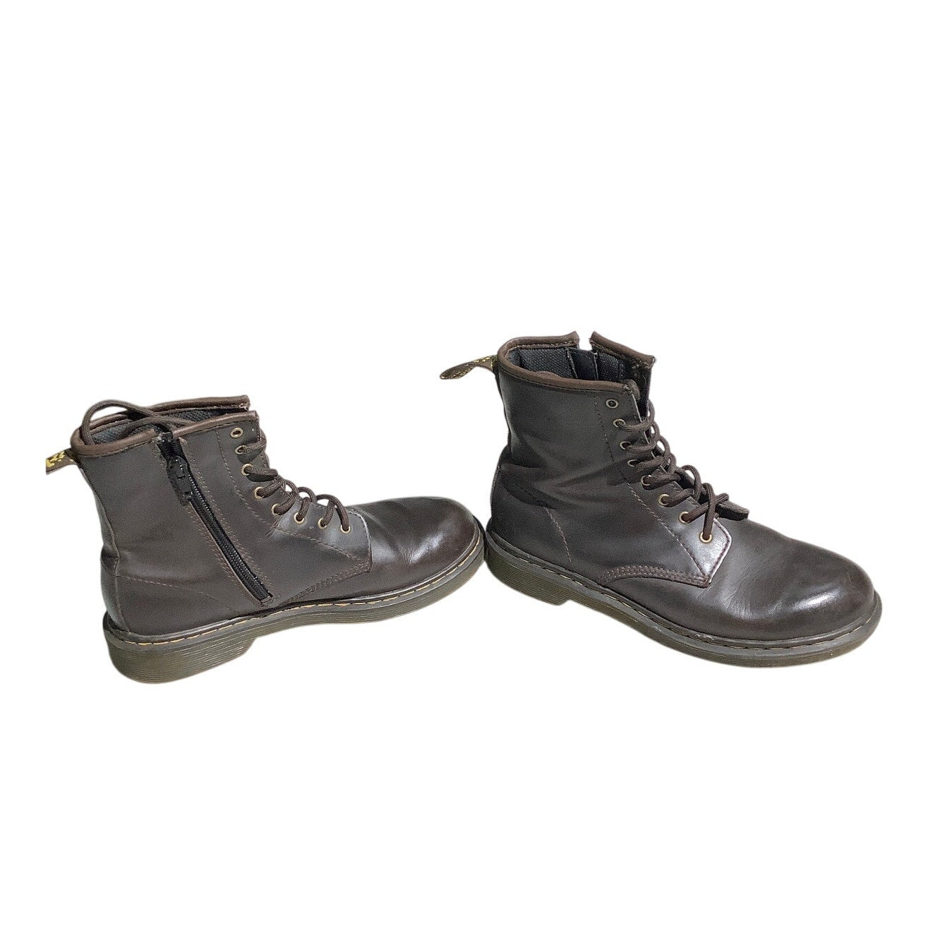 Dr. Martens Women’s Boots Size 5 — Medium Brown, Leather, Combat