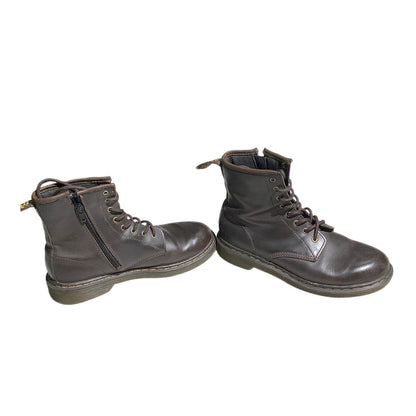 Dr. Martens Women’s Boots Size 5 — Medium Brown, Leather, Combat