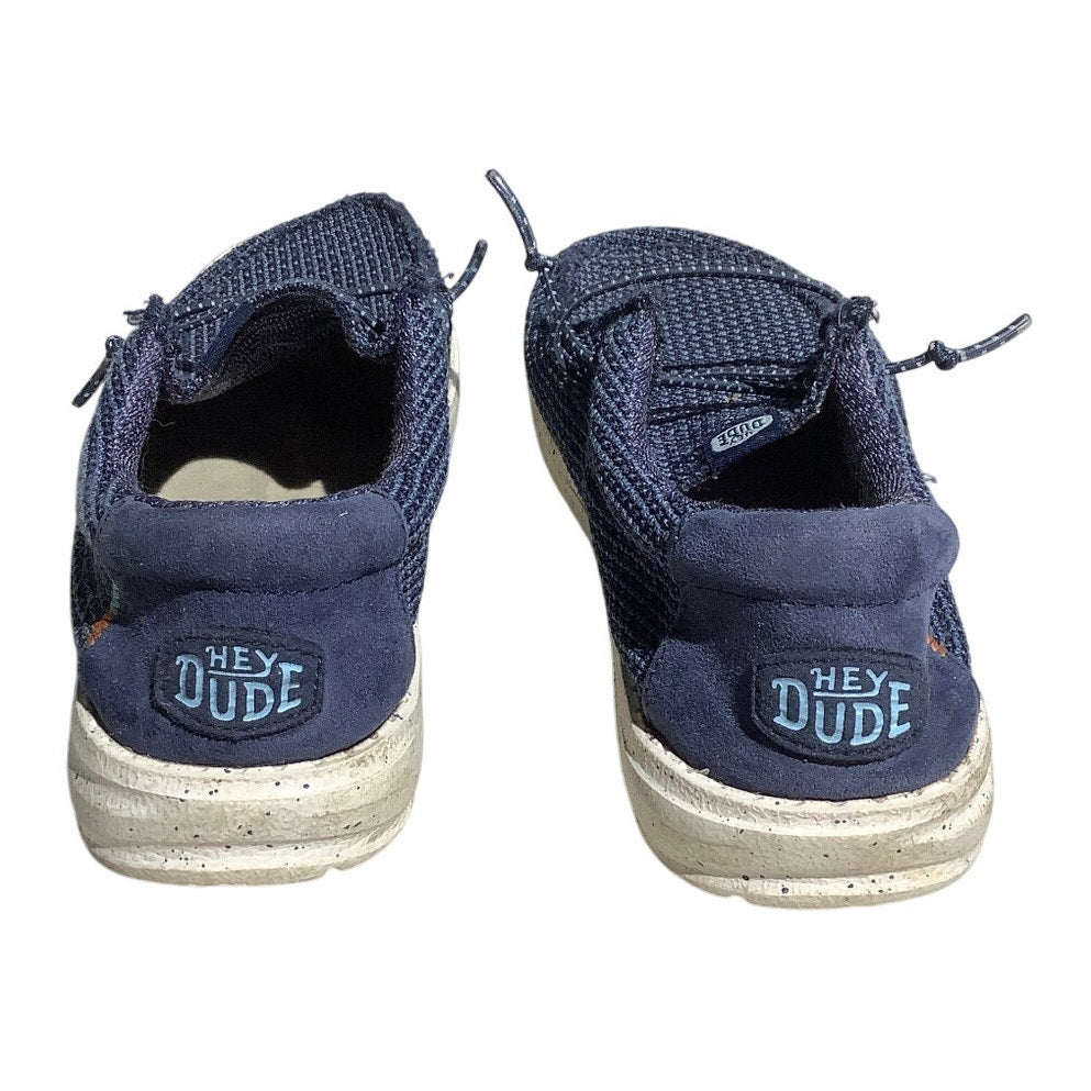 Hey Dude Child Size 2 — Navy, Slip-On, Sport Mesh