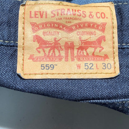 Levi's 559 Relaxed Straight Jeans Men’s Size 52W 30L— Relaxed, Classic, Comfort