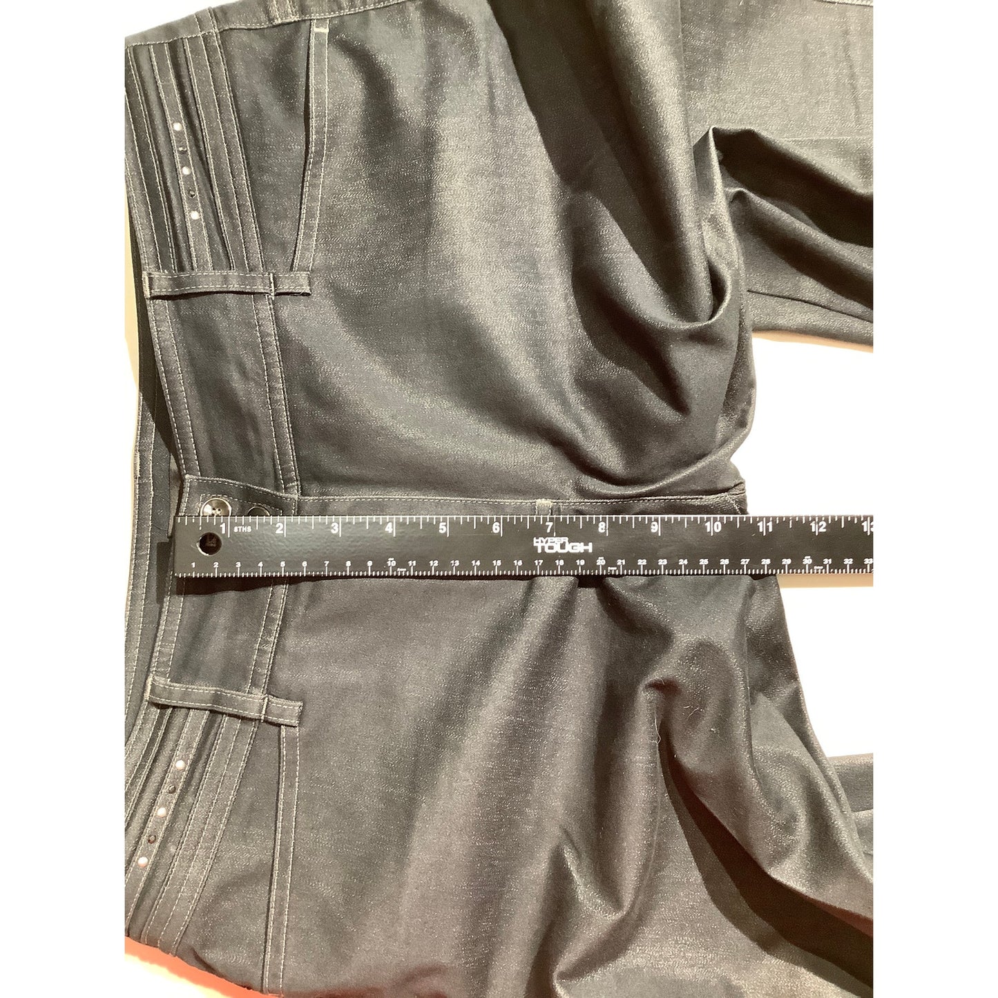 Gerry Weber Black Studded Slim Pants Women’s 12 — Office, Classic, Glam