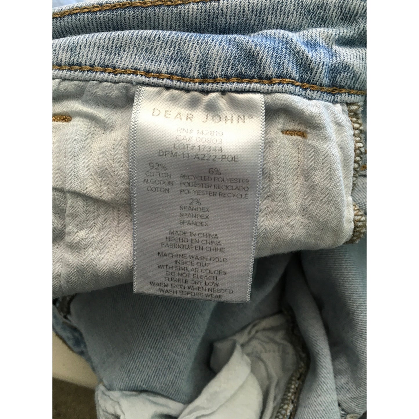 Dear John Gisele High Rise Skinny Jeans Size 32 - Casual, Chic, Streetwear