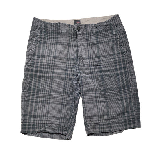 J. Ferrar Plaid Casual Flat Front Shorts Men’s Size 32W — Modern, Cotton, Casual