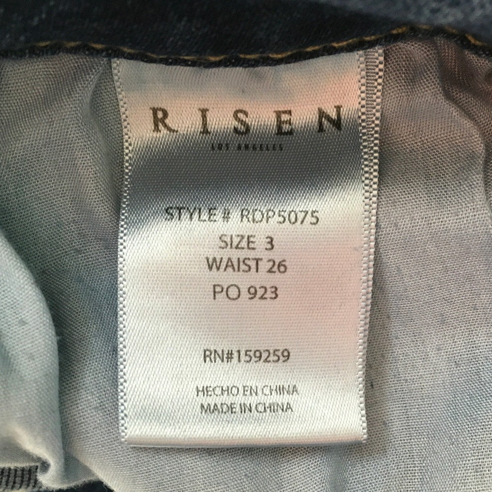 Risen Jeans Denim Size 3/26 - Streetwear, Casual, Trendy