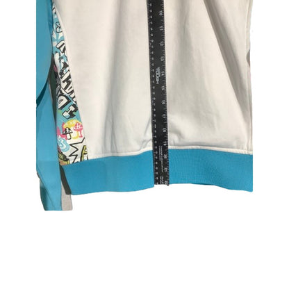 Akademiks Track Jacket Child’s Size XL - Graffiti, Streetwear, Colorful