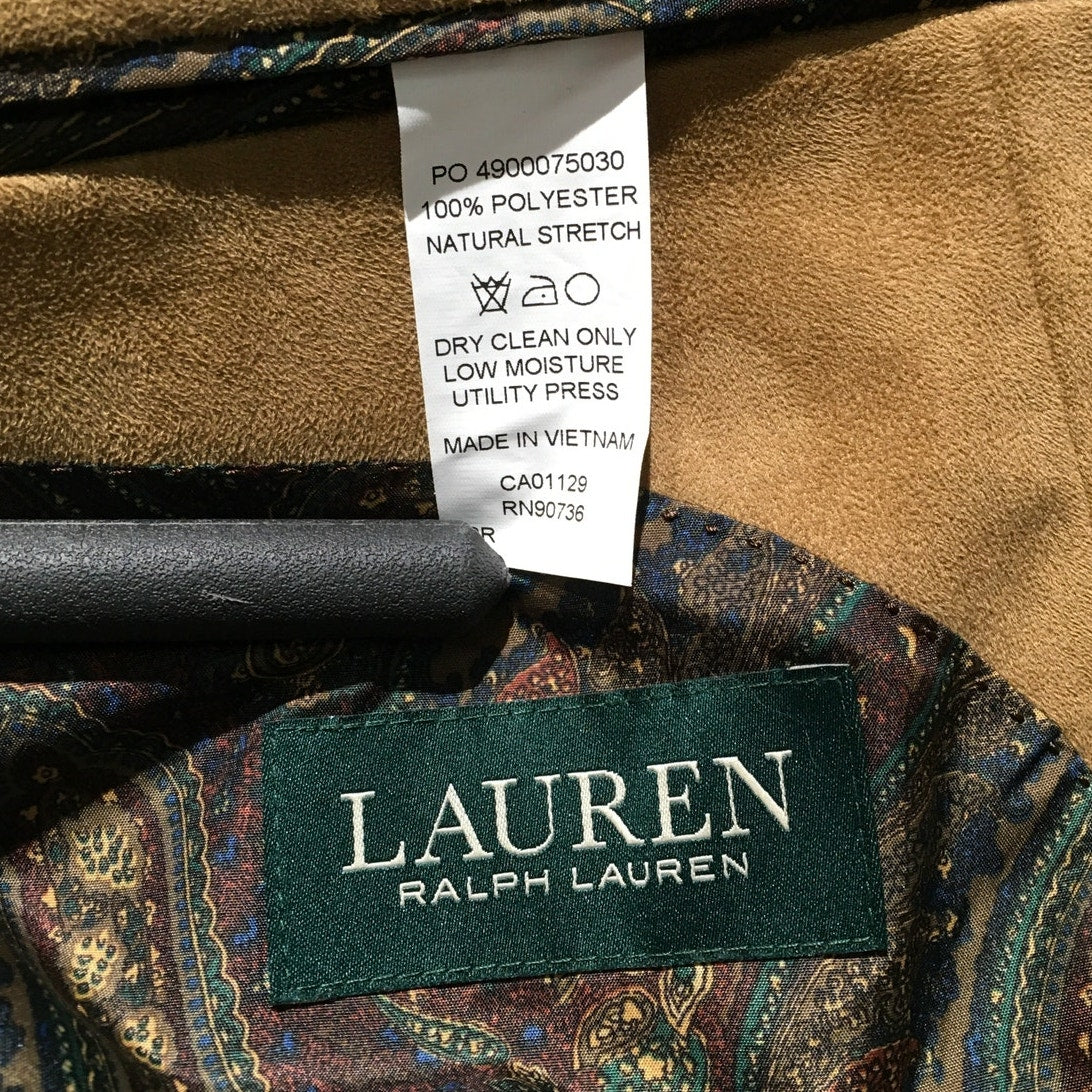 Ralph Lauren Men's Tan Blazer Size 52R - Classic, Preppy, Business